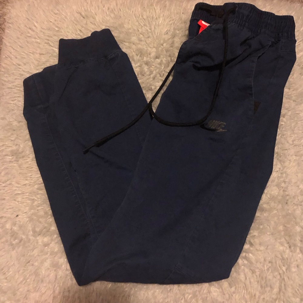 Nike Navy Blue Khaki Joggers